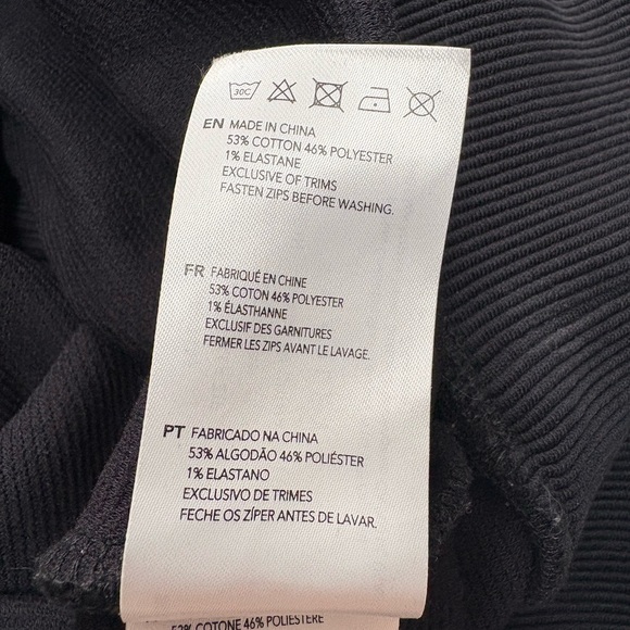 Varley Vine Ottoman Half Zip Pullover | M | Black - Picture 7 of 11